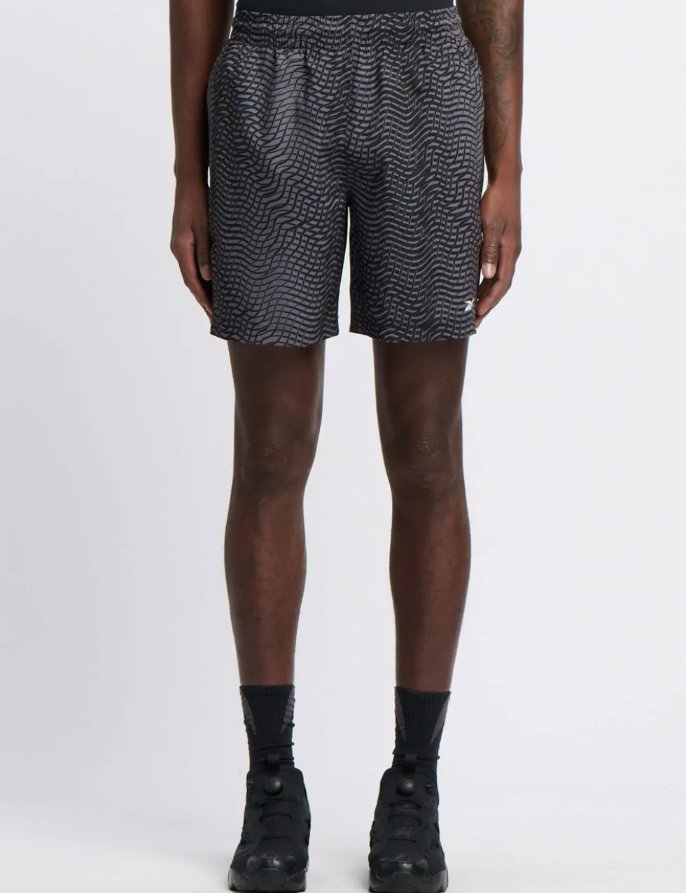 ID Train Hype Printed Shorts