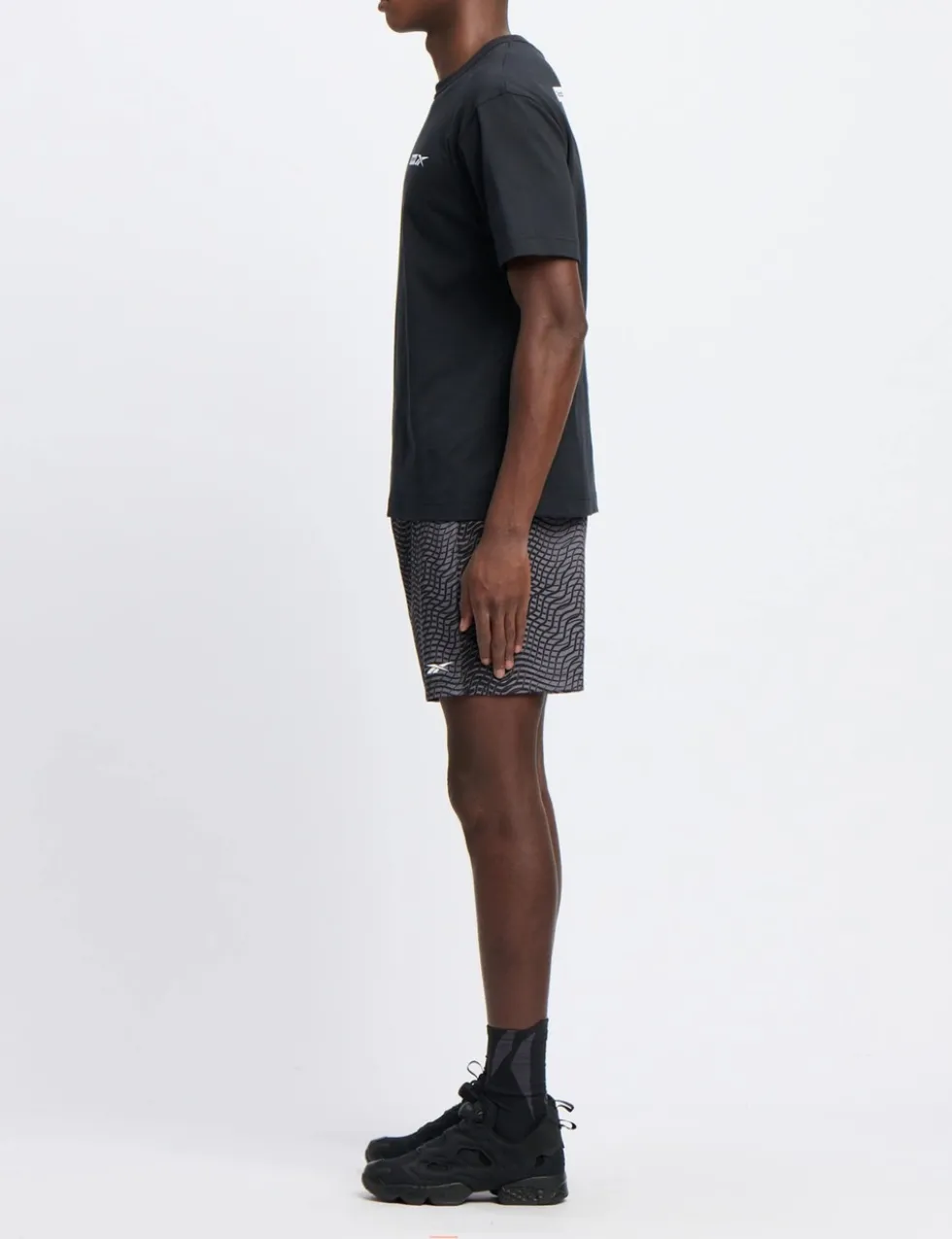 ID Train Hype Printed Shorts