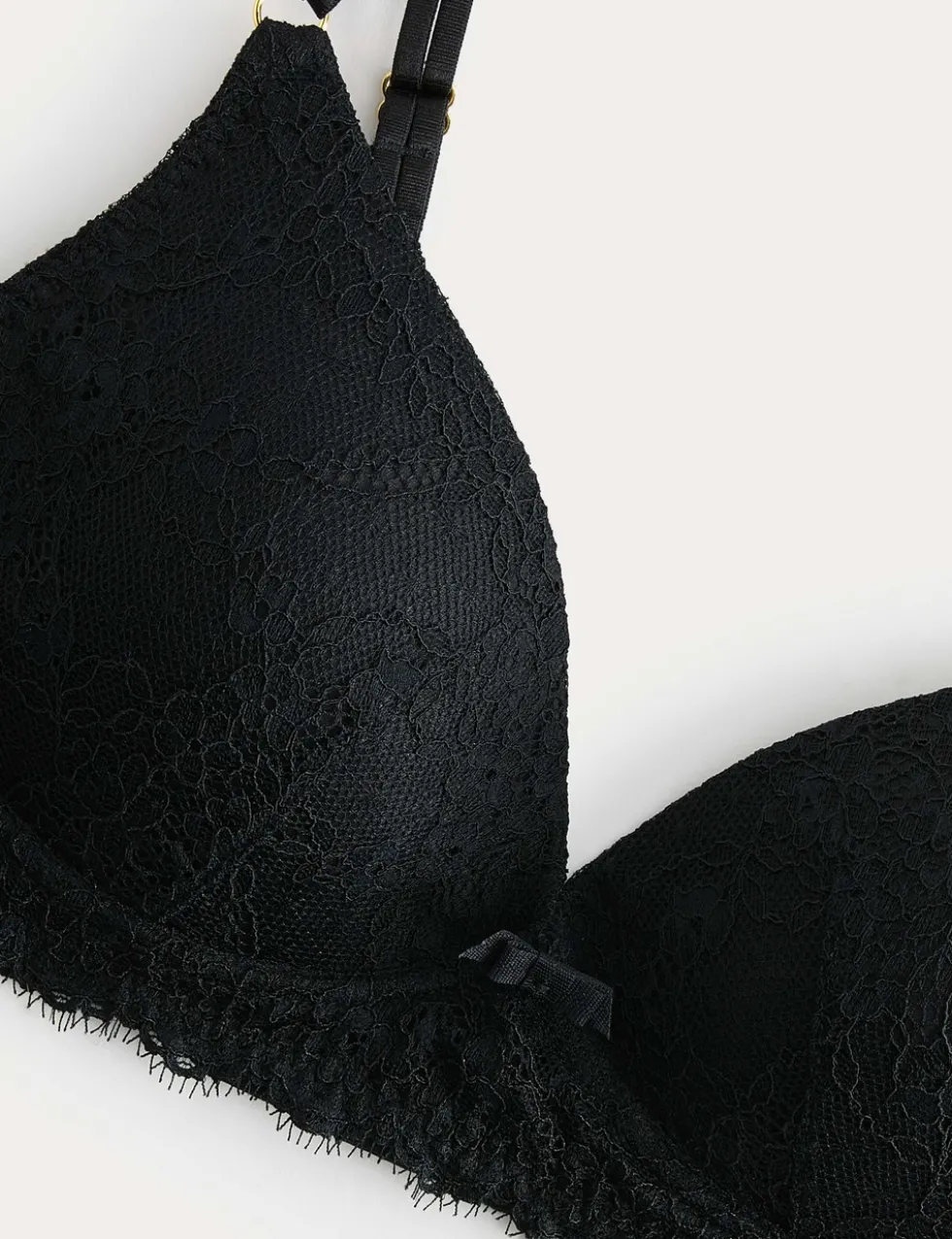 Ida Lace Non Wired Plunge Bra (A-E)