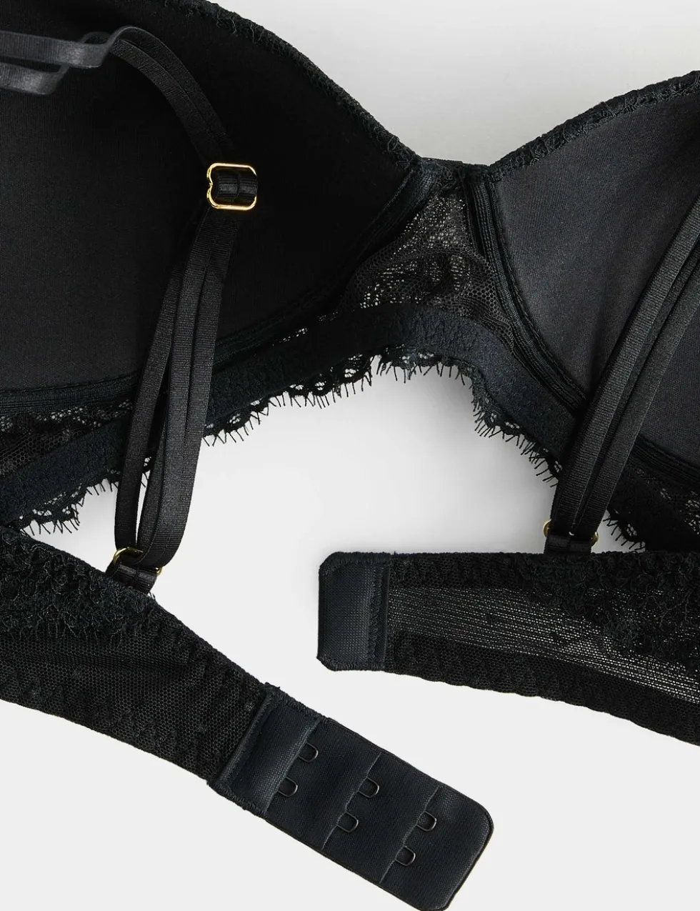 Ida Lace Non Wired Plunge Bra (A-E)