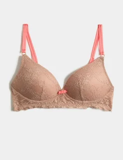 Ida Lace Non Wired Plunge Bra (A-E)