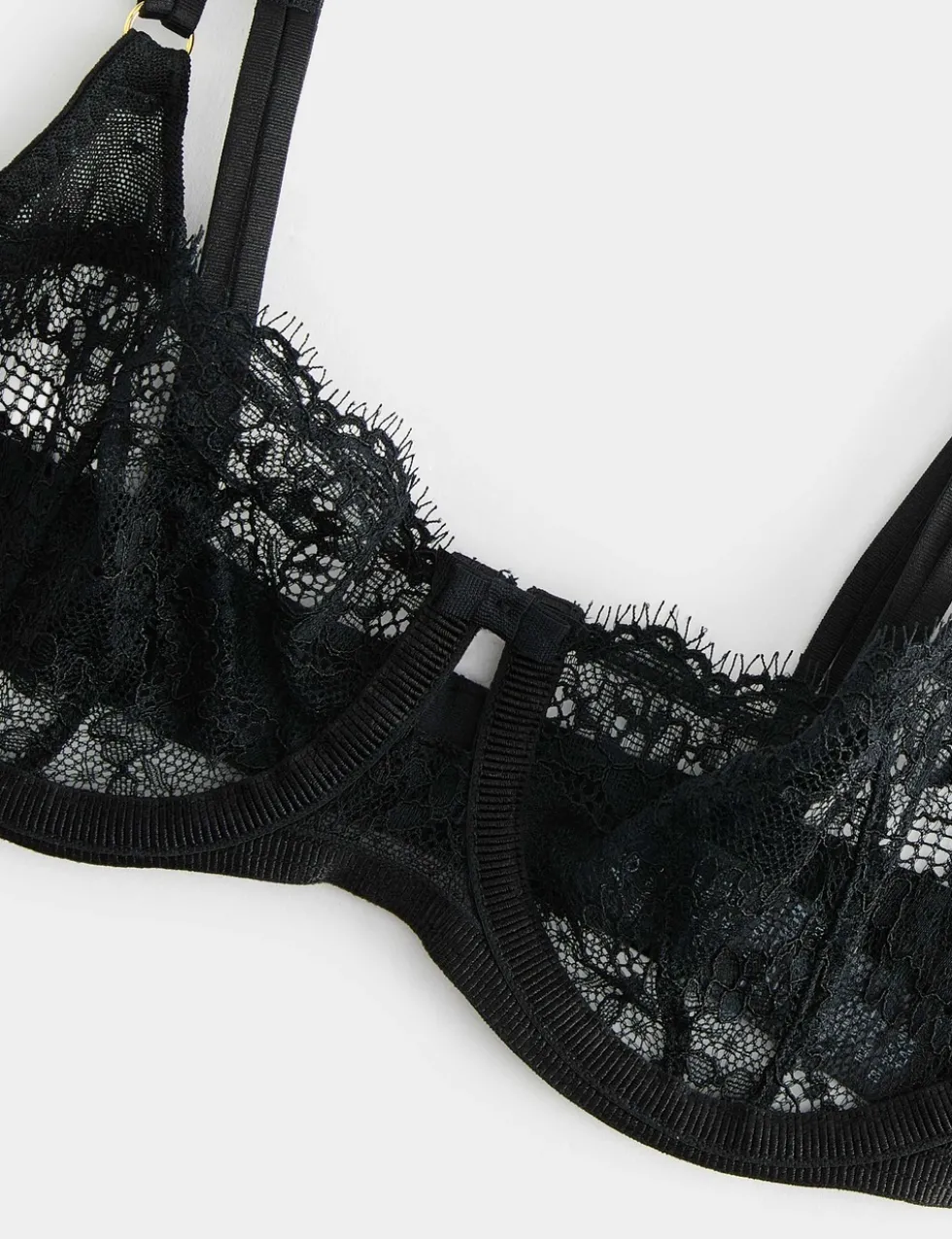Ida Lace Wired Balcony Bra (A-E)