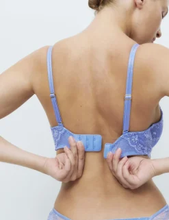 Ida Lace Wired Plunge Bra (F-H)