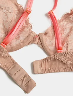 Ida Lace Wired Plunge Bra (A-E)