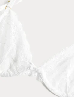 Ida Lace Wired Plunge Bra (A-E)