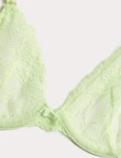 Ida Lace Wired Plunge Bra (A-E)