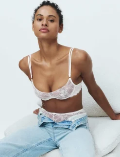 Ida Lace Wired Scoop Bra (A-E)