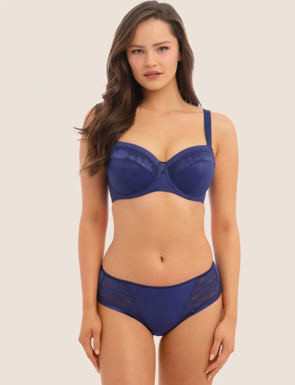 Illusion Wired Side Support Bra D-J