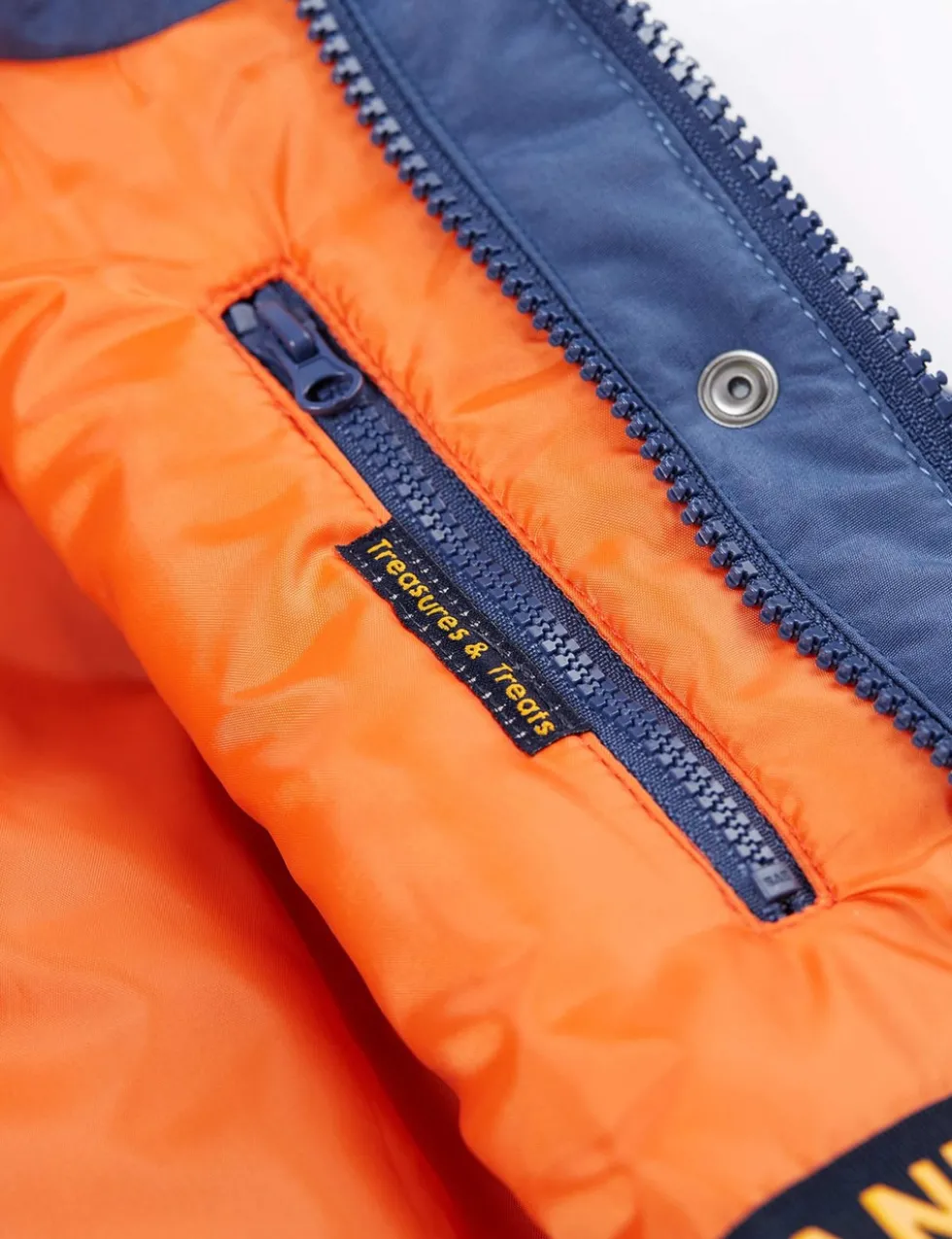 3-in-1 Hooded Fleece Lined Raincoat (1-10 Yrs)