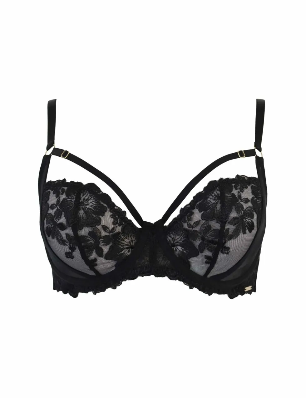 India Lace Wired Balcony Bra