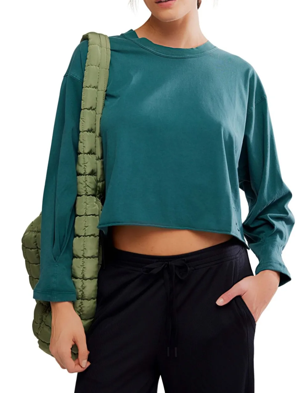 Inspire Layer Pure Cotton Crew Neck Top