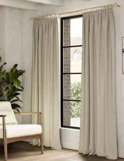 Isabelle Pencil Pleat Blackout Curtains