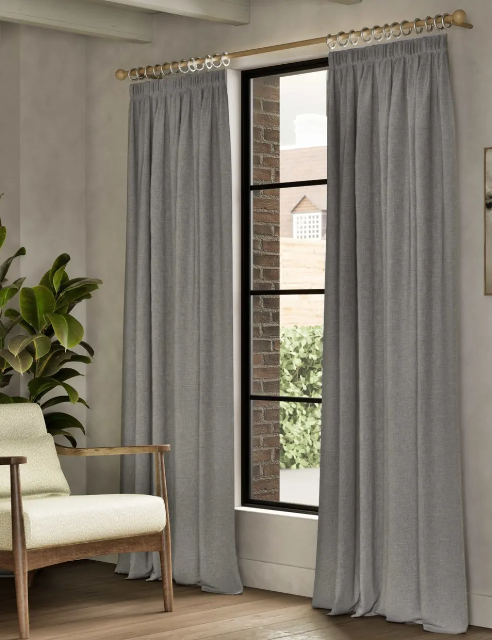 Isabelle Pencil Pleat Blackout Curtains