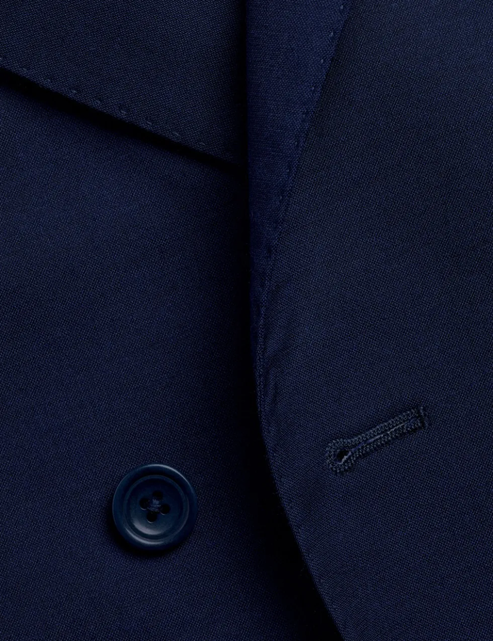Italian Wool Rich Slim Fit Suit Jacket