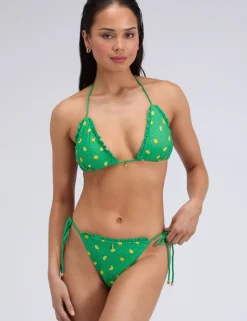 Ithaca Lemon Triangle Bikini Top
