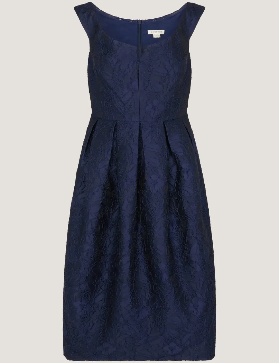 Jacquard Midi Skater Dress