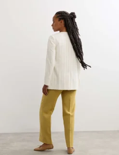 Jacquard Textured Relaxed Jacket