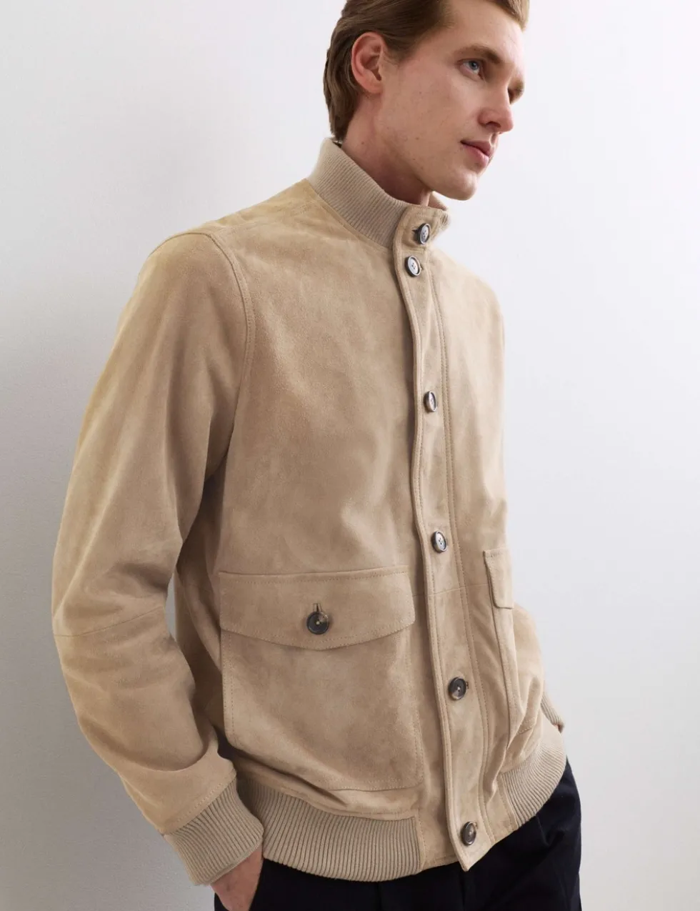 JAEGER SUEDE JACKET