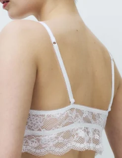 Jasmine Lace Non Wired Longline Bralette (A-E)