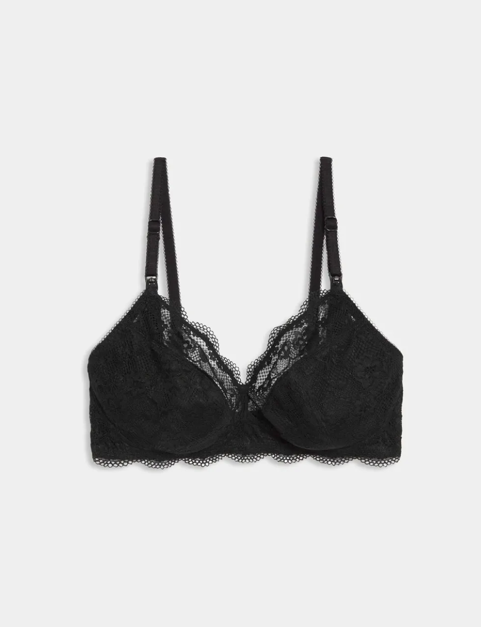 Jasmine Lace Non Wired Maternity Nursing Bra B-H