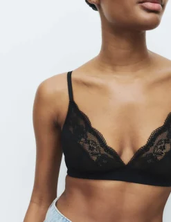 Jasmine Lace Non Wired Plunge Bra (A-E)