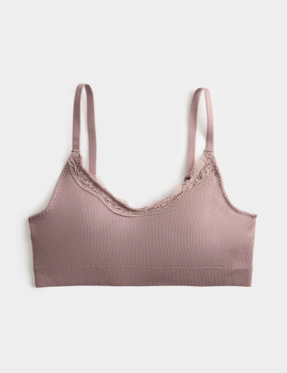 Jasmine Lace Non Wired Seamfree Crop Top