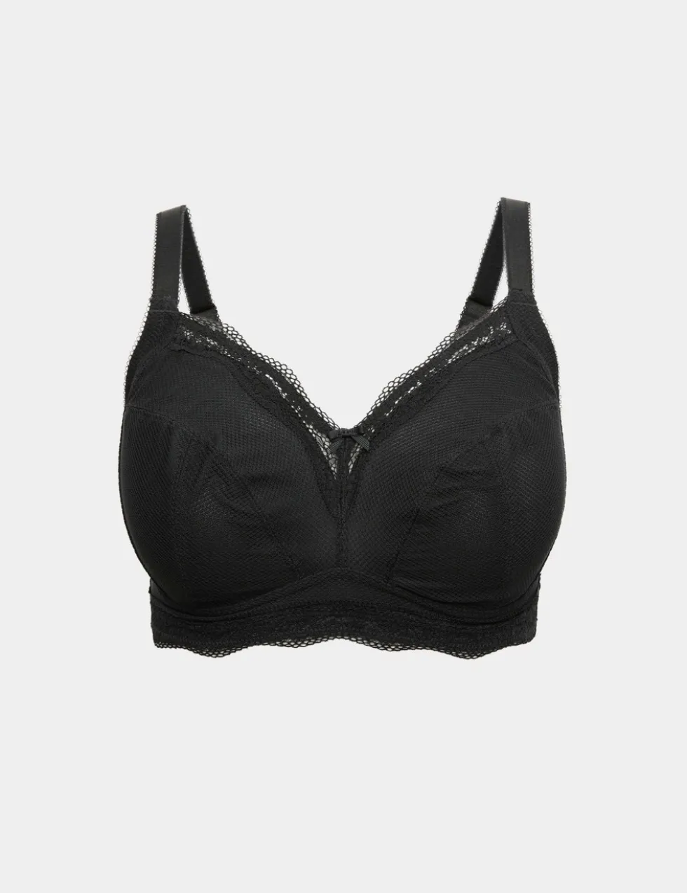 Jasmine Lace Trim Non Wired Bralette F+