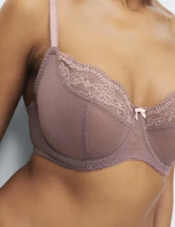 Jasmine Lace Wired Balcony Bra (F-H)