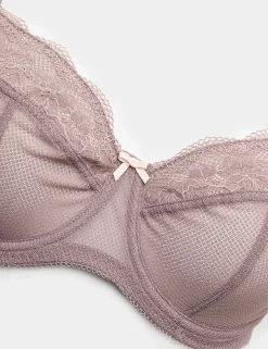 Jasmine Lace Wired Balcony Bra (F-H)