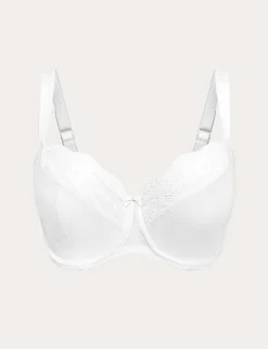 Jasmine Lace Wired Balcony Bra (F-H)
