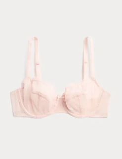 Jasmine Lace Wired Balcony Bra A-E