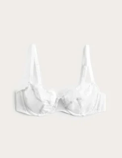 Jasmine Lace Wired Balcony Bra A-E