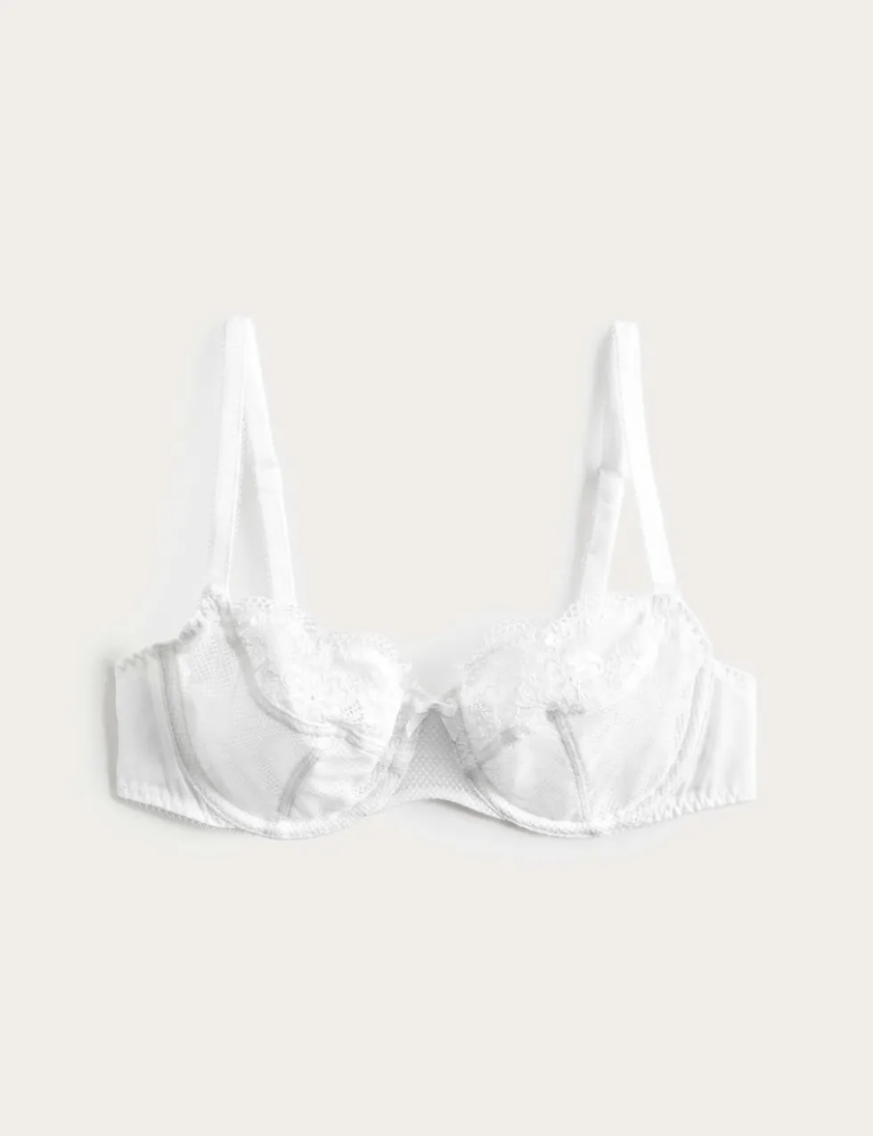 Jasmine Lace Wired Balcony Bra A-E