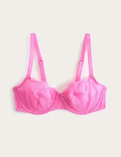 Jasmine Lace Wired Balcony Bra A-E