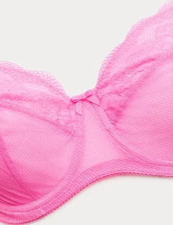 Jasmine Lace Wired Balcony Bra (F-H)