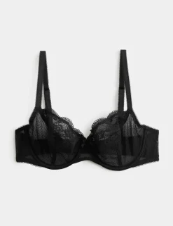Jasmine Lace Wired Balcony Bra A-E