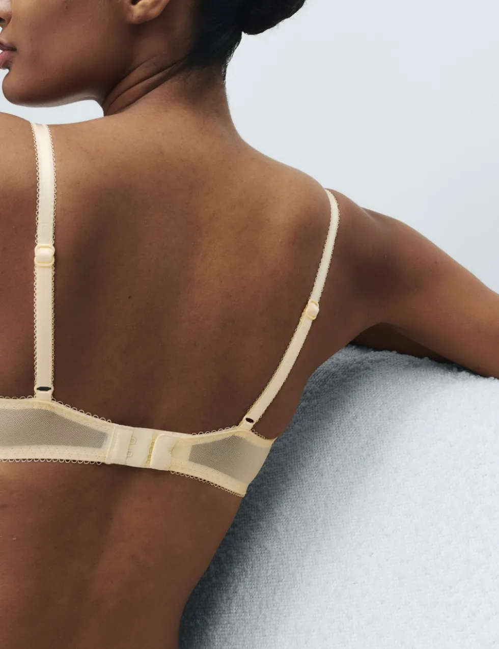 Jasmine Lace Wired Demi Cup Bra (A-E)