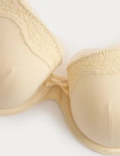 Jasmine Lace Wired Demi Cup Bra (A-E)