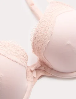 Jasmine Lace Wired Demi Cup Bra (A-E)