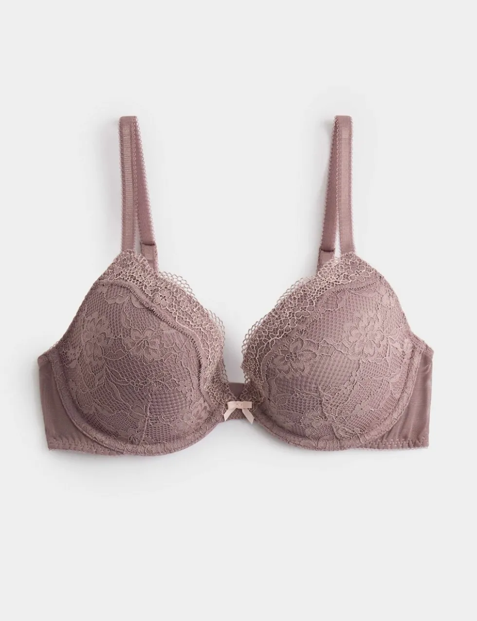 Jasmine Lace Wired Plunge Bra A-E