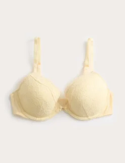 Jasmine Lace Wired Plunge Bra A-E