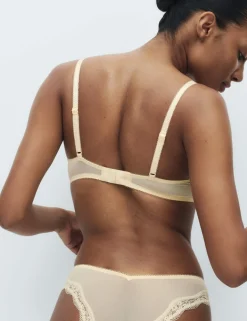 Jasmine Lace Wired Plunge Bra A-E