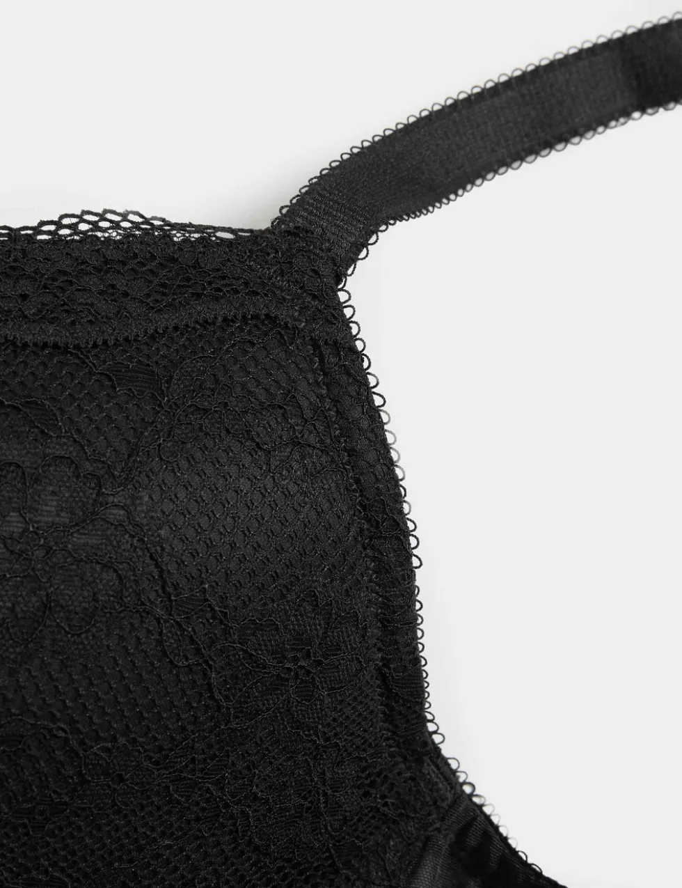 Jasmine Lace Wired Plunge Bra F-H
