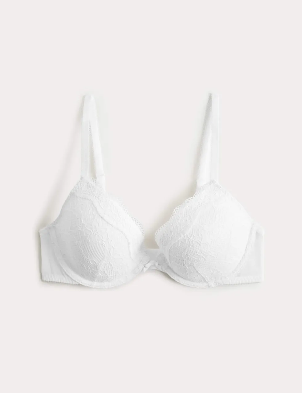 Jasmine Lace Wired Plunge Bra A-E