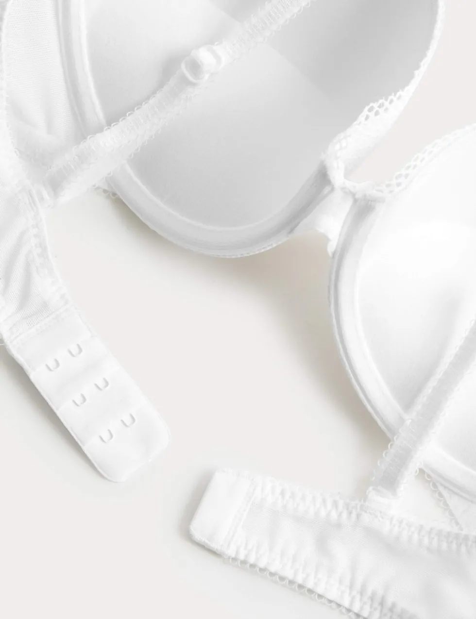 Jasmine Lace Wired Push Up Plunge Bra (A-E)