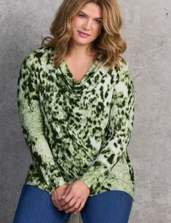 Jersey Animal Print Tunic