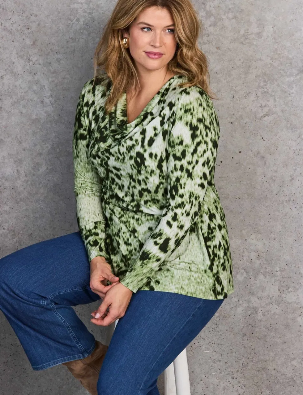 Jersey Animal Print Tunic
