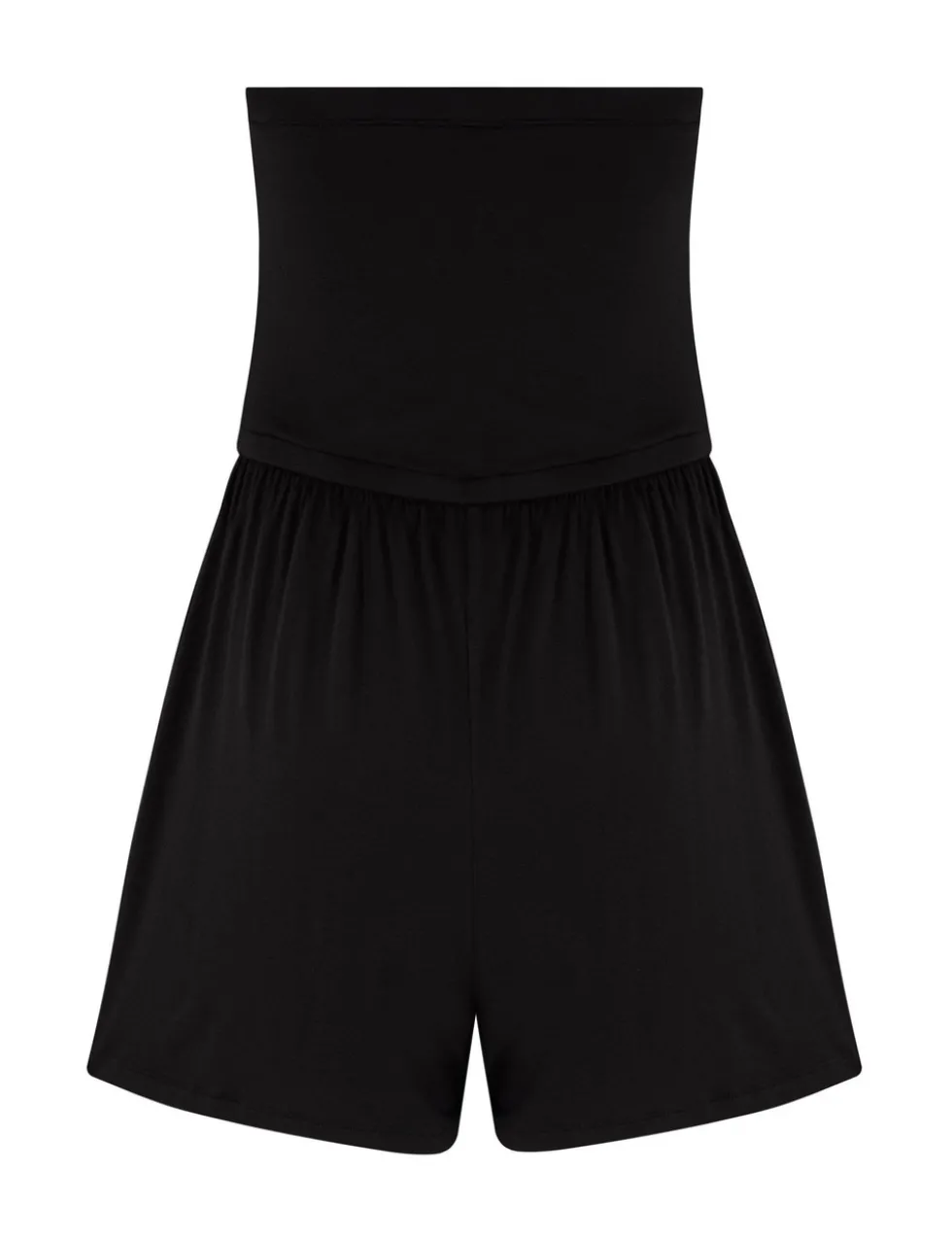 Jersey Bandeau Beach Playsuit