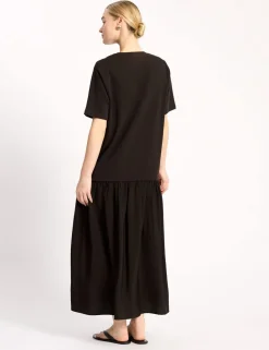 Jersey Boxy Midaxi T-Shirt Dress