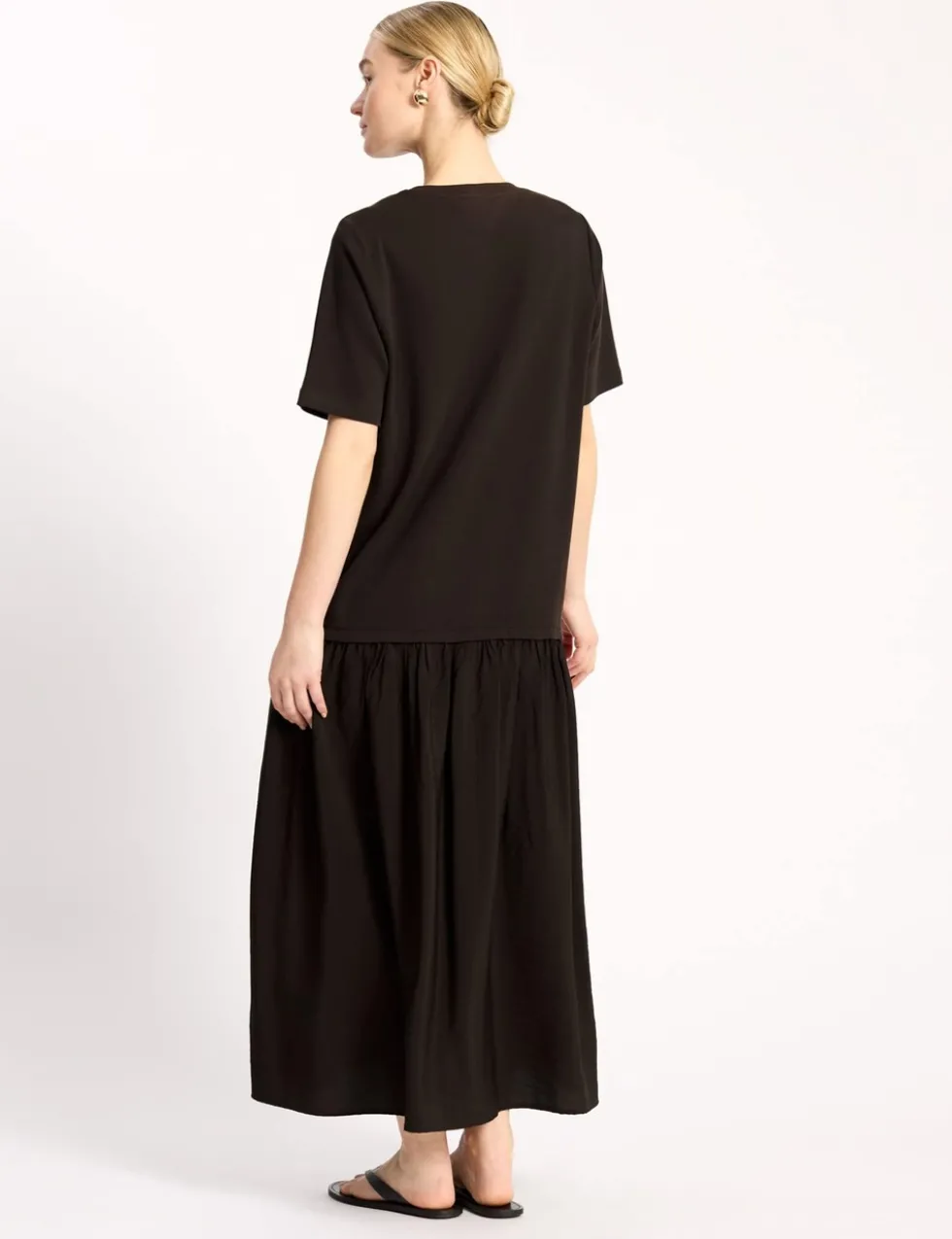 Jersey Boxy Midaxi T-Shirt Dress